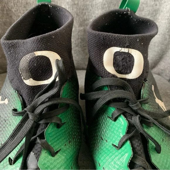 Nike Oregon Ducks Vapor Untouchable Pro3 Team Issued Football Cleats SZ 15 Promo - Picture 5 of 12